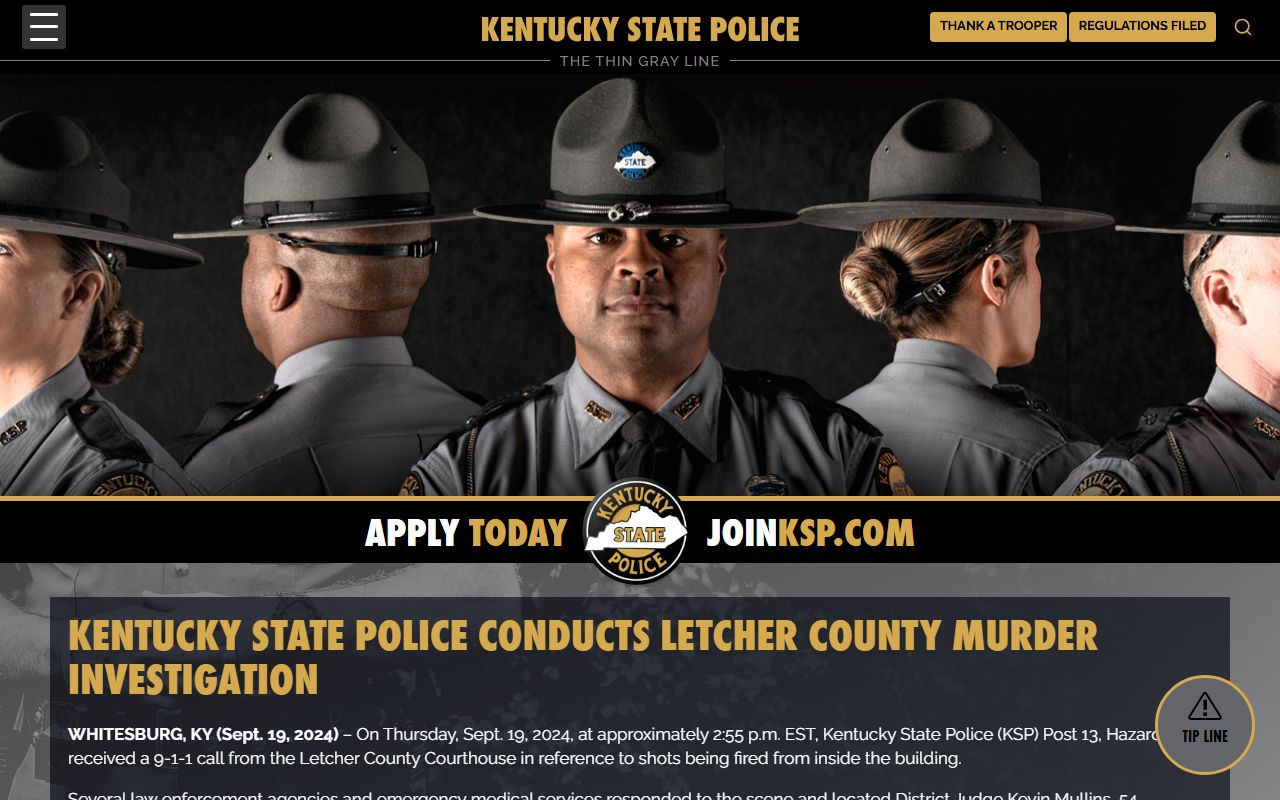 Letcher County arrest records and court charges Kentucky State Police release