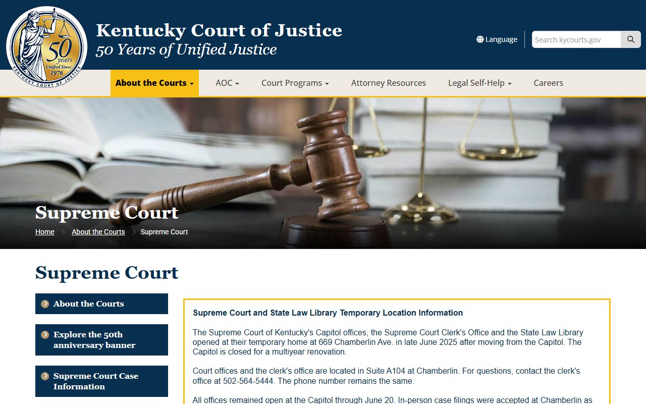 Letcher County court records Kentucky Supreme Court appellate context