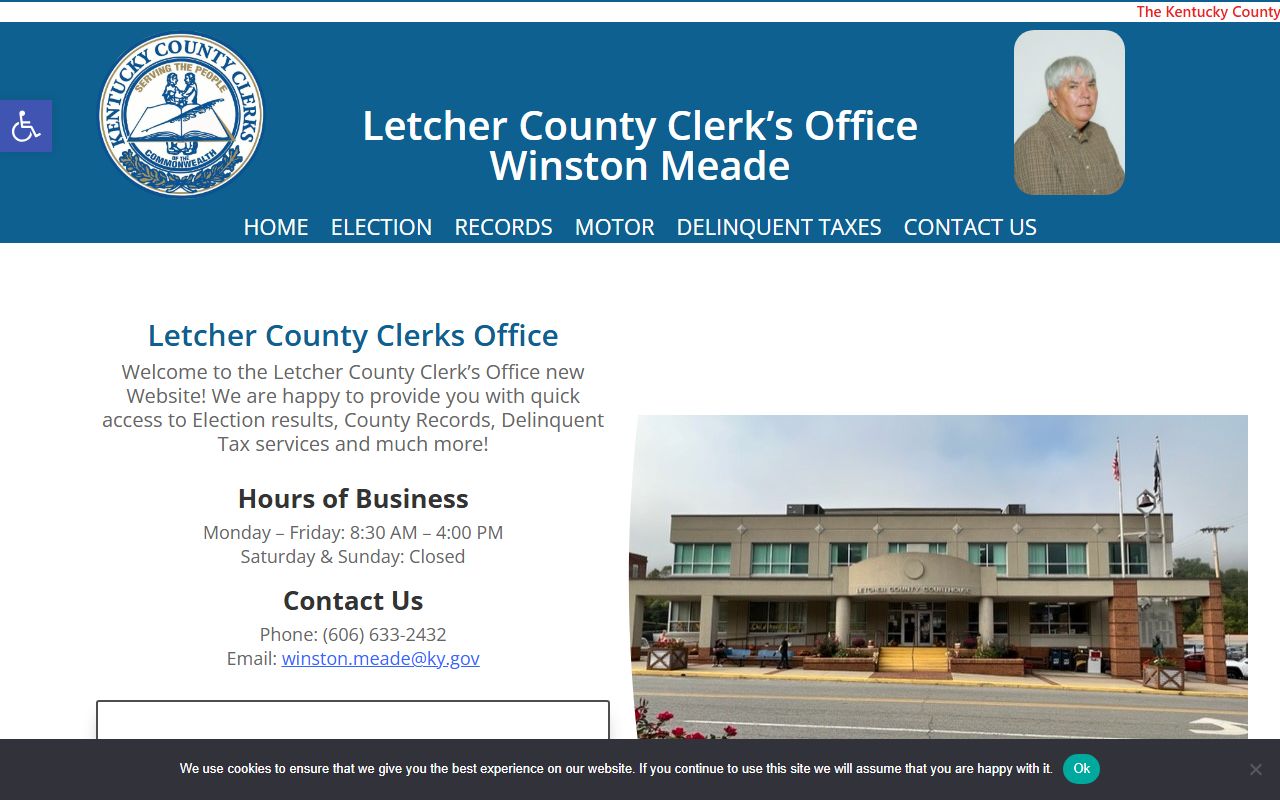 Letcher County court records and county clerk record categories